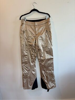 Spyder Metallic Gold Ski Pants